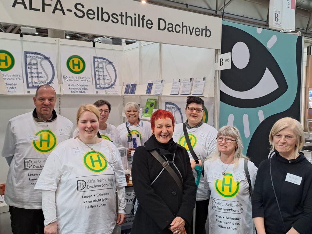 Treffen mit Marion Döbert, Autorin, Dozentin und Unterstüzerin des Alfa-Selbsthilfe Dachverband e. V. aus Bielefeld